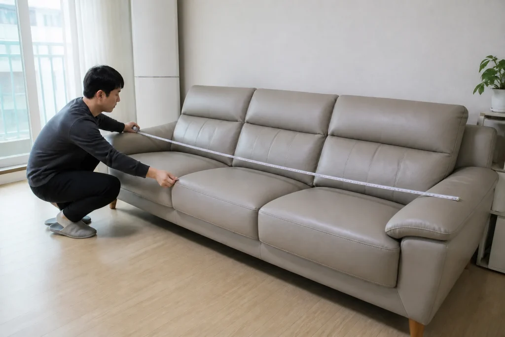 소파 폐기물 스티커 가격 준비 과정